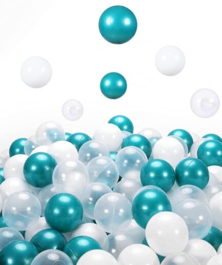 Ball Pit Balls Plastic Balls for Ball Pit Phathalate Free Free Plastic Balls 100pcs 2.2" Set for Toddlers for Play Tent Tunnel