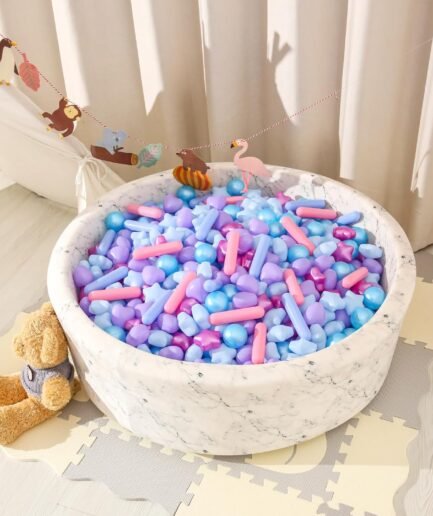 Ball Pit Balls for Kids -Pack of 150 200 500 Colorful Ball Pit Balls Crush Proof Plastic Toy Balls for Toddlers Ball Pit, Ball Pit Play Tent, Baby Pool Water Toys