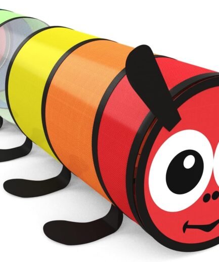 Kids Play Tunnel for Toddlers 1-3 Colorful Pop Up Baby Tunnel for Kids to Crawl Through 6 Foot with Breathable Mesh Collapsible Toddler Toys Gift for Children or Dog